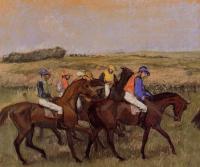 Degas, Edgar - The Racecourse